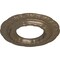 Ekena Millwork Lisbon Ceiling Medallion (Fits Canopies up to 7"), Hand-Painted Warm Silver, 15 3/8"OD x 7"ID x 1"P CM15LIWSS - alternate 3